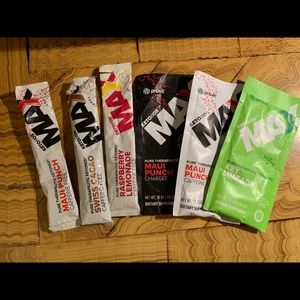 6 packs - flavors shown